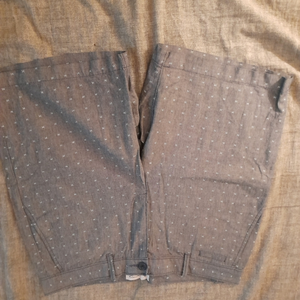 cropped pants men , Blue jeans , like new , Size 34